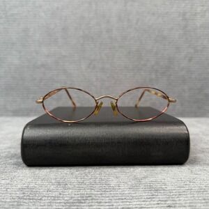 Vogue VO 3244 328 Oval Y2K Eyeglasses Bronze Tortoise Made in Italy 50-18 VTG